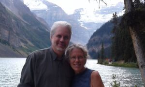 Elizabeth and Bill at Lake Louise, Alberta