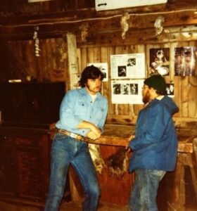 Young Tom Brown teaching a student